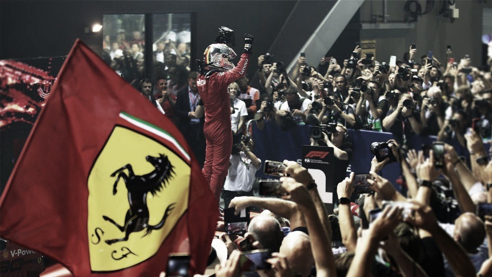 Para Vettel, vencer o título ‘é a única forma da Ferrari voltar’