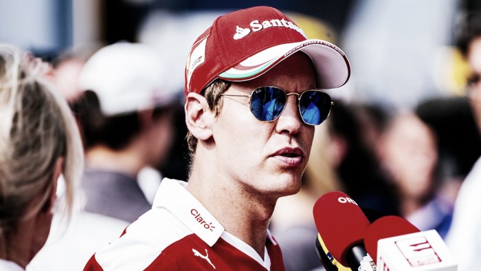 Sebastian Vettel: "Si lo hubiera sabido, hubiera dejado espacio para tres coches"