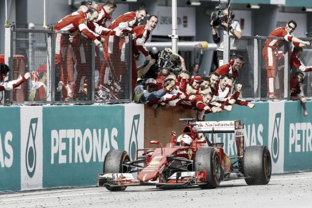 Vettel afirma que vitória na Malásia foi uma das melhores da carreira