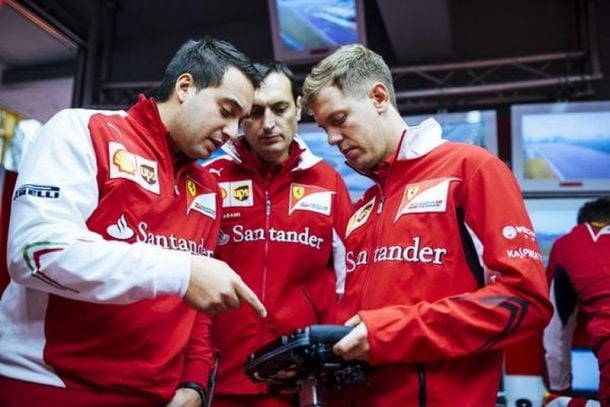 Vettel, saluti e inizi: anima bambina, cuore rosso