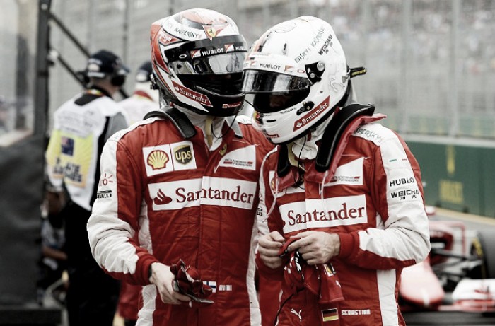 Vettel: "Questione di tempismo nel fare il tempo". Raikkonen: "Non ho saputo spingere a sufficienza"