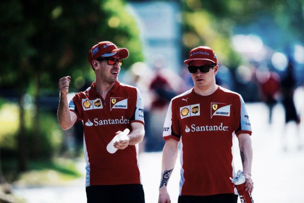 Vettel - Raikkonen pronti per Silverstone: "La Ferrari è migliorata e ci sono gli strumenti per fare bene"