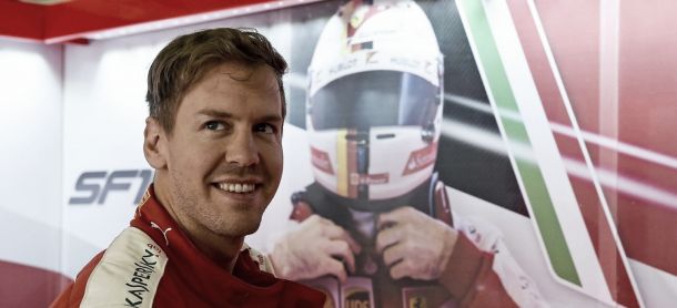 Sebastian Vettel: "Es la primera vez que dividimos a los Mercedes en seco"