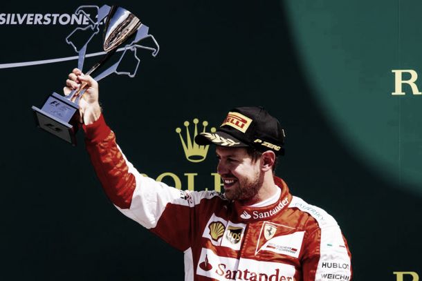 Sebastian Vettel: "Sin la lluvia no hubiéramos conseguido estar en el podio"
