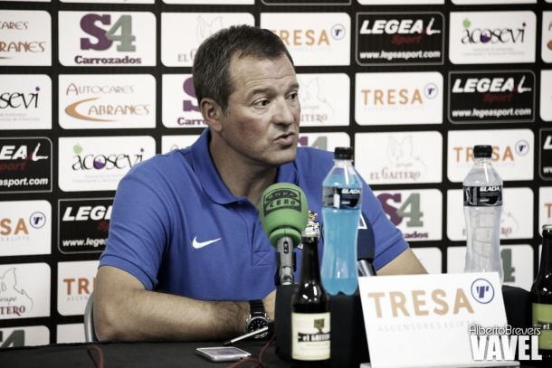 Ángel Viadero: "Hemos estado cerca de ganar, pero no quiero quitar mérito al rival"