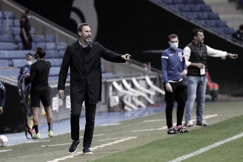 Vicente Moreno: “He visto un equipo
intentando hacer daño al rival”