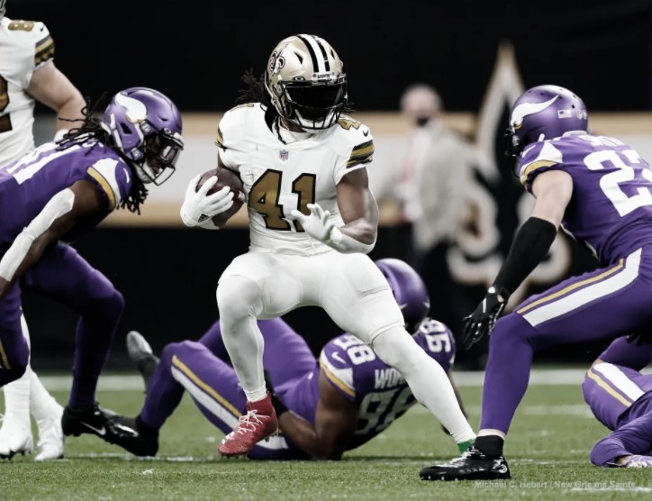 Alvin Kamara tem noite mágica e Saints massacram Vikings Alvin Kamara tem noite mágica e Saints massacram Vikings