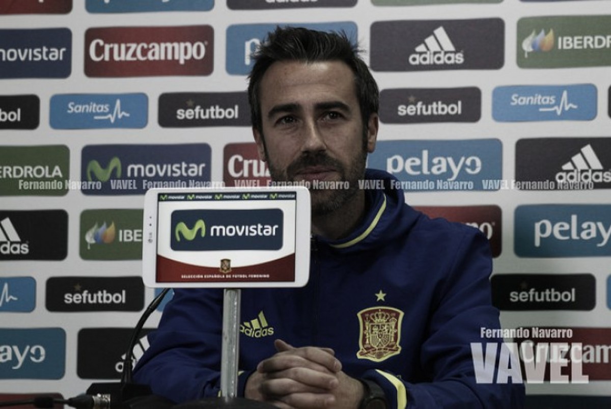 Jorge Vilda: "La victoria es un refuerzo no solo por el resultado, sino por el juego" Jorge Vilda: "La victoria es un refuerzo no solo por el resultado, sino por el juego"