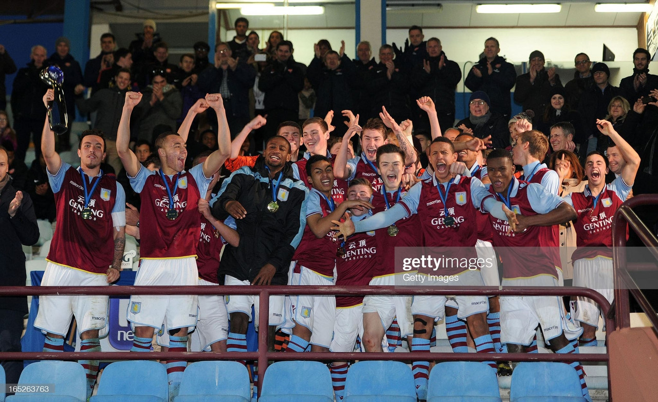 What happened to the Aston Villa under 19 European Champions from 2013? 