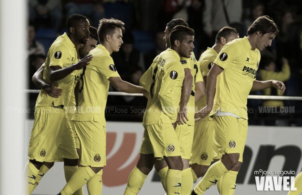 Fotos e imágenes del Villarreal 4-0 Dinamo Minsk, jornada  3 del Grupo E de Europa League