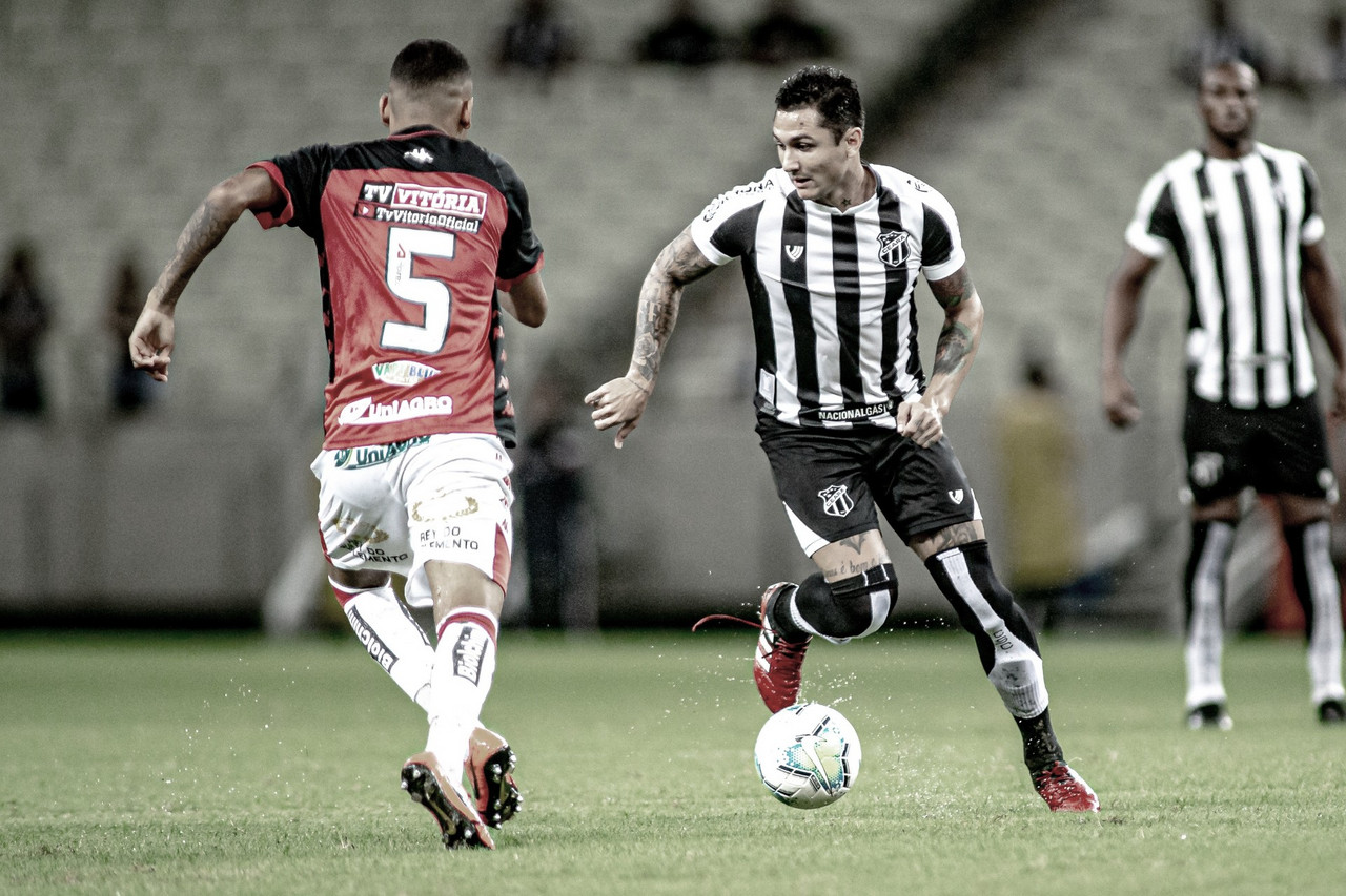 Pela Copa do Brasil, Vitória busca reverter placar adverso diante do Ceará Pela Copa do Brasil, Vitória busca reverter placar adverso diante do Ceará
