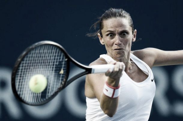 WTA New Haven: Giorgi subito fuori, qualificata la Vinci