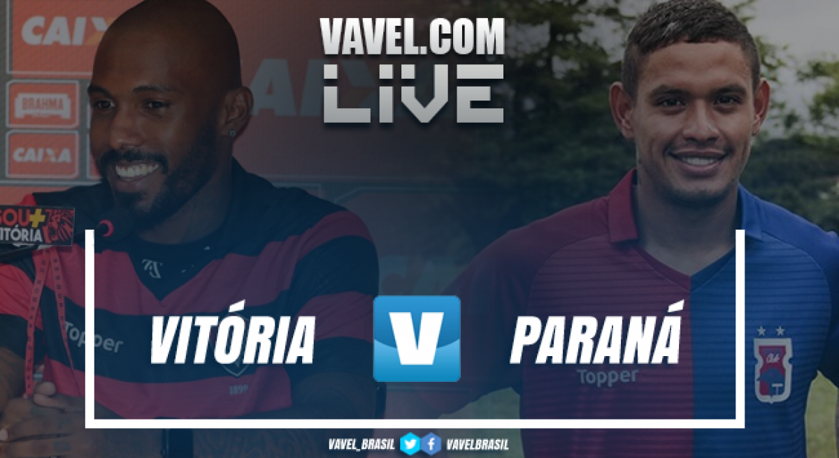 Resultado e gol de Vitória x Paraná pelo Campeonato Brasileiro 2018 (1-0)
