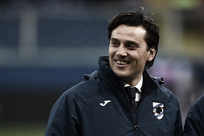 La Sampdoria ospita il Milan, Montella: "Brocchi-Mihajlovic? Nel calcio può succedere tutto"