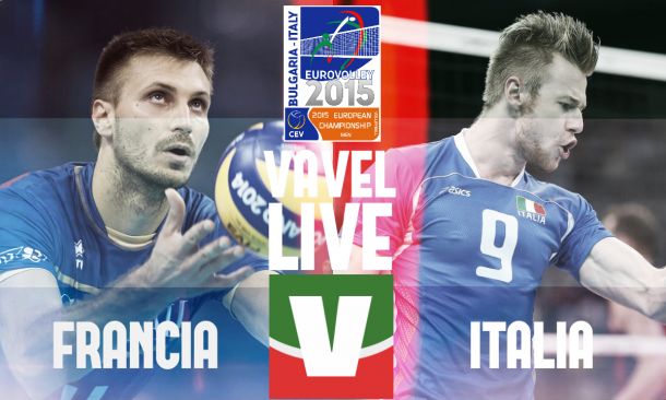 Risultato Francia - Italia (3-2) EuroVolley maschile 2015
