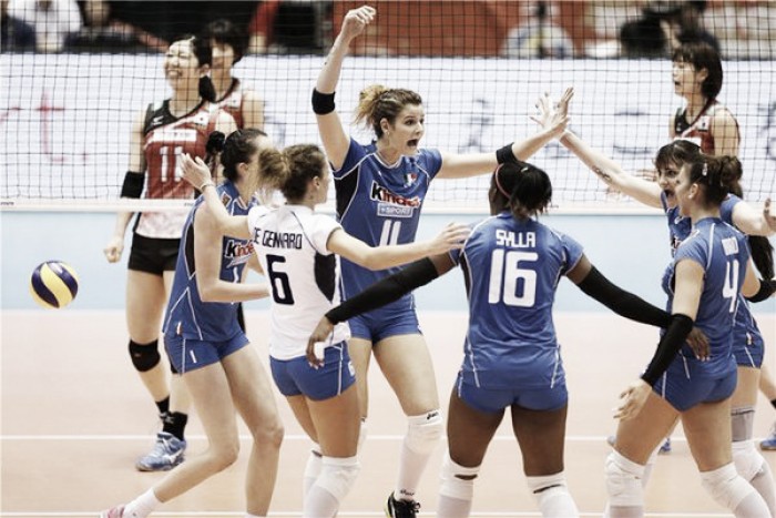 Volley femminile - L'Italia supera il Giappone e vola a Rio 2016