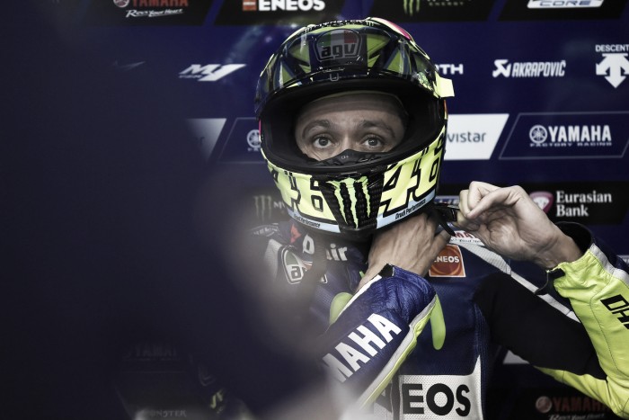 Valentino Rossi: "Estoy bastante satisfecho con el quinto lugar"
