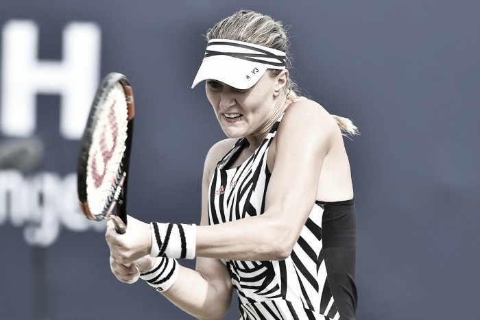 WTA s-Hertogenbosch: Kristina Mladenovic overcomes Elise Mertens to reach the semifinals