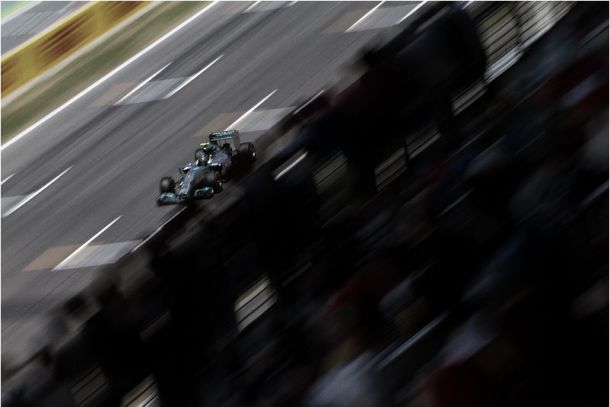 Nico Rosberg muestra su candidatura en los Libres 3 del Gran Premio de España