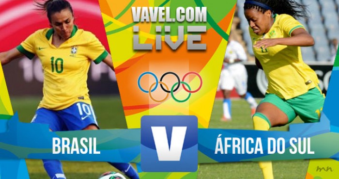 Resultado Brasil 0-0 África do Sul no futebol feminino no Rio 2016
