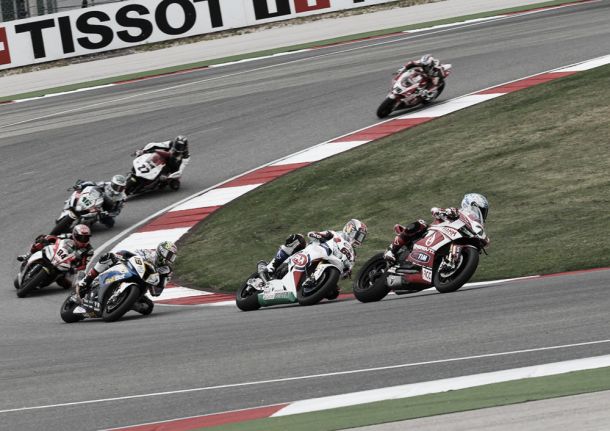 Primera carrera de Superbikes del GP de Imola 2014