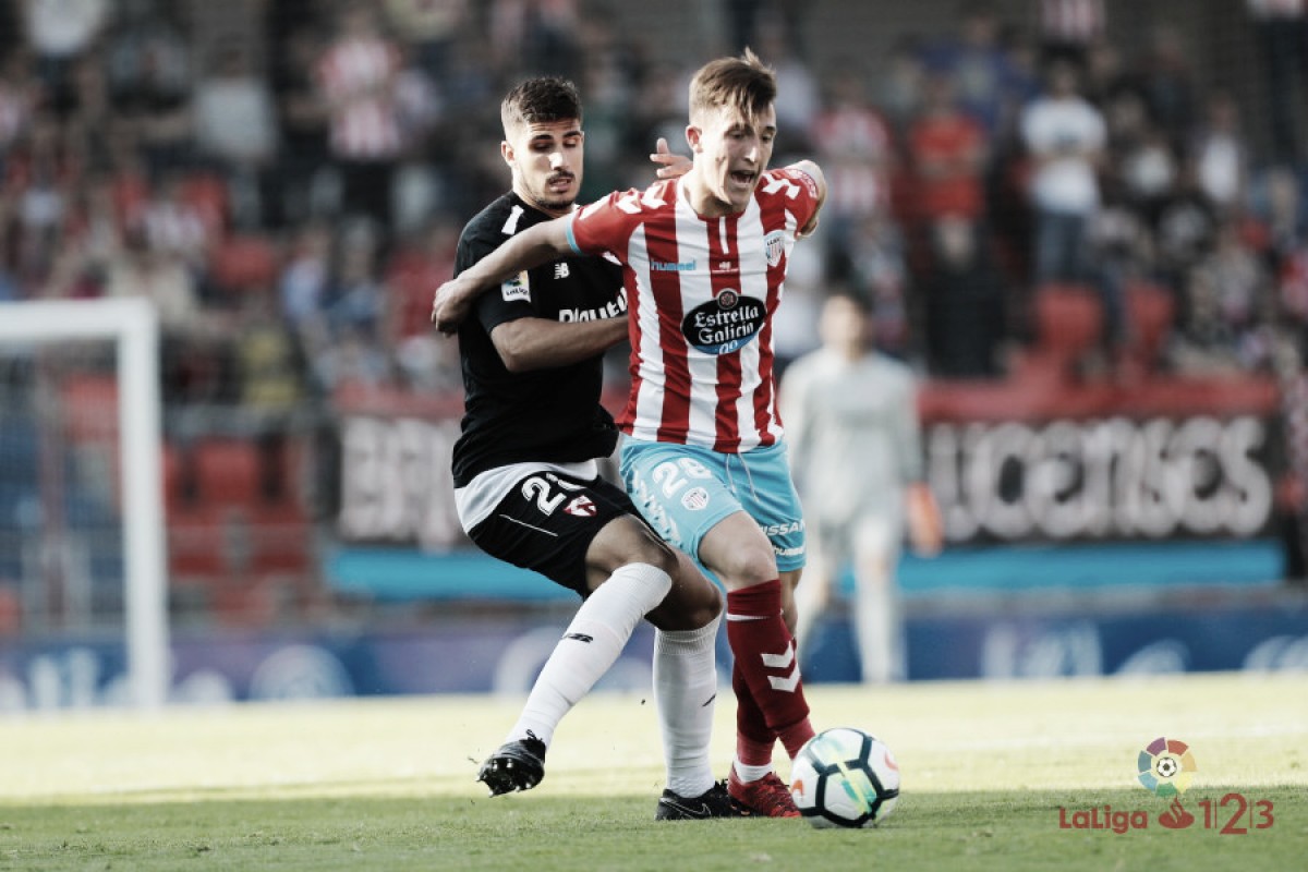 Lugo-Sevilla Atlético; puntuaciones del Lugo, 38ª jornada de Segunda División