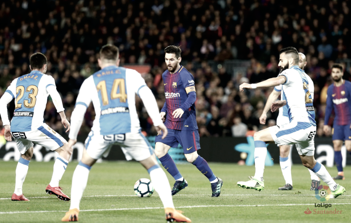 Messi acaba con el sueño de un combativo Leganés