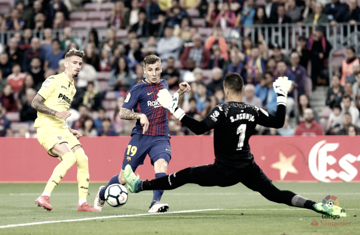 Resumen temporada Villarreal CF, puntuaciones portería: una temporada con largas lesiones