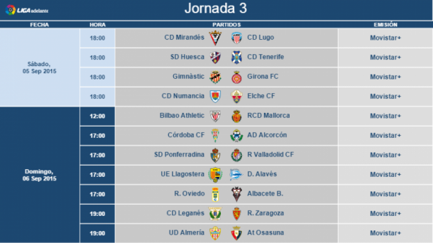 El Real Valladolid continúa conociendo horarios