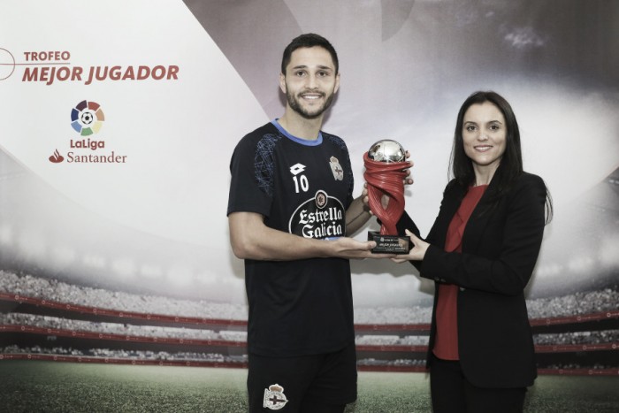 Florin Andone, mejor jugador de La Liga Santander del mes de diciembre