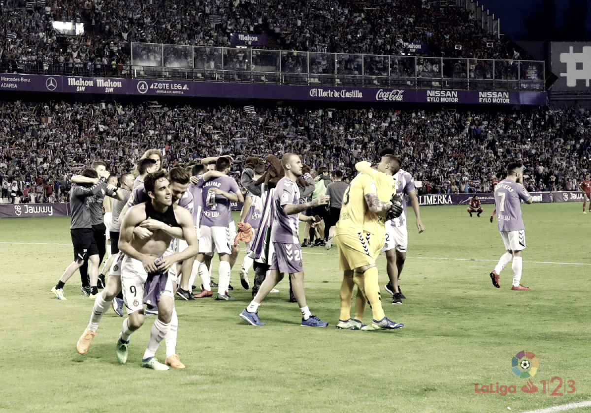 Resumen de la temporada 2017/2018: Real Valladolid, un seguro bajo palos