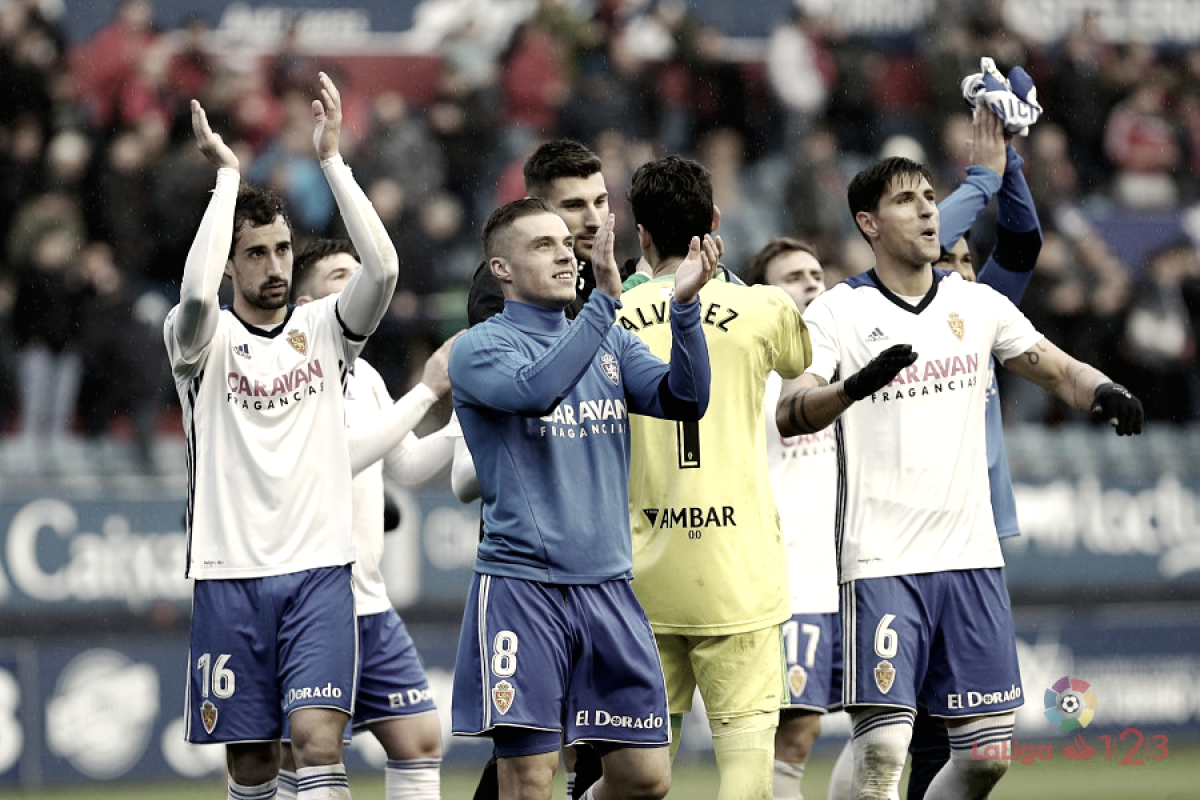 Osasuna - Real Zaragoza:  puntuaciones del LaLiga 123