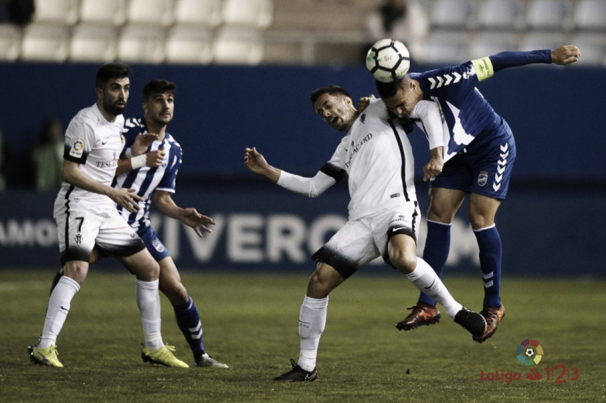 Lorca FC - Real Sporting de Gijón: puntuaciones del Lorca, jornada 27 de LaLiga 1|2|3