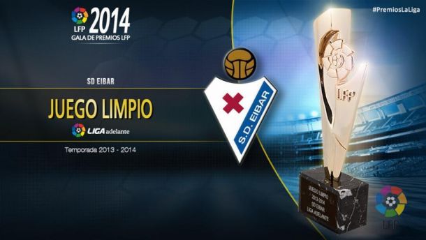 Premio al juego limpio de la Liga Adelante 2013/14: SD Eibar