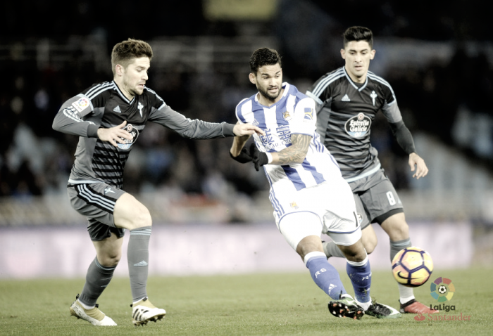 Real Sociedad - Celta de Vigo: puntuaciones del Celta, jornada 19 de La Liga