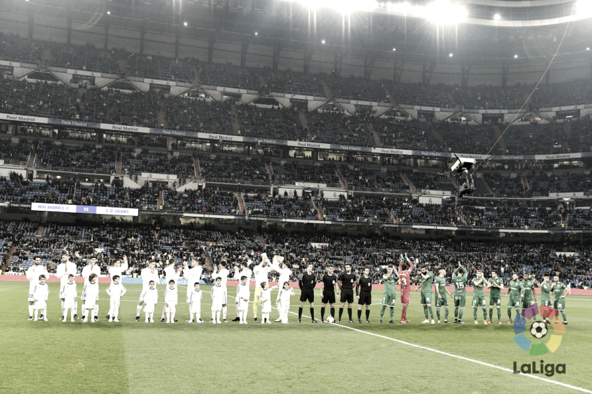 Un centenar de aficionados del Leganés estarán en el Bernabéu