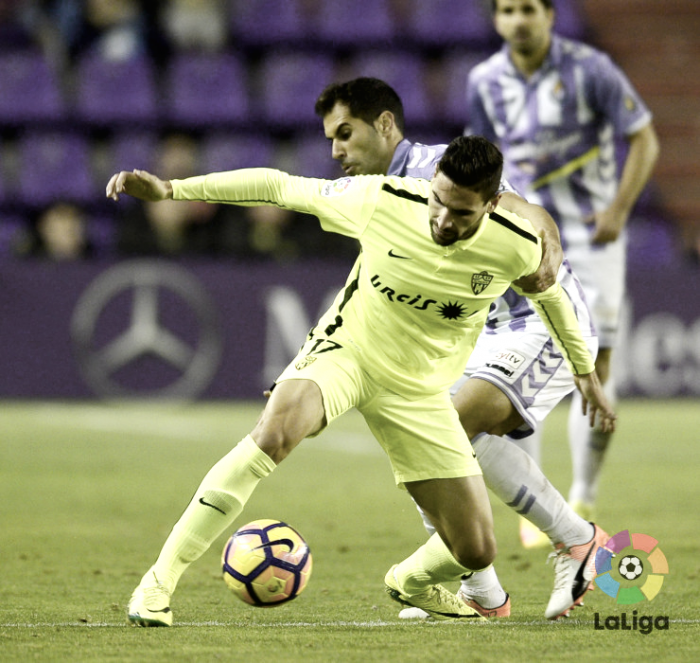 Real Valladolid - Almería: puntuaciones Almería, jornada 16 de la Segunda División