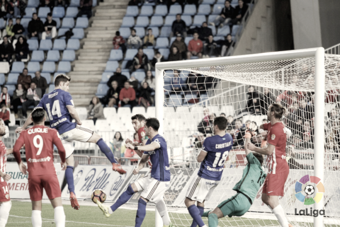 UD Almería - Real Oviedo: Puntuaciones del Real Oviedo,  jornada 23 Segunda División 2017