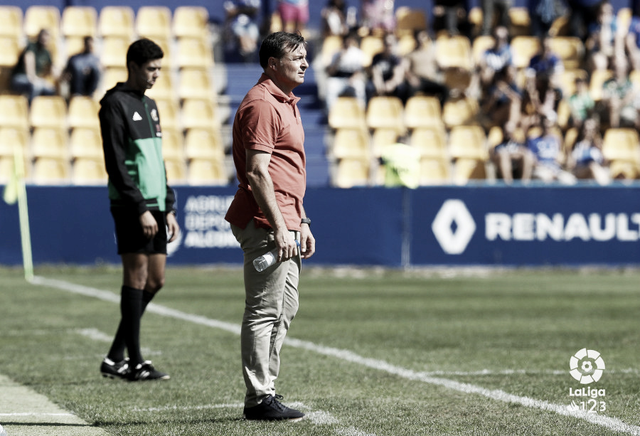 Cristóbal Parralo: "Los jugadores tienen ganas y ambición por seguir creciendo"