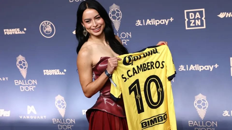 Scarlett Camberos hace historia en el Balón de Oro 2026 - VAVEL México