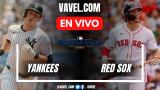  Cobertura del partido New York Yankees vs Boston Red Sox en vivo, correspondiente al Juego 1 de la Ronda de Comodín en la Postemporada de la MLB 2026.