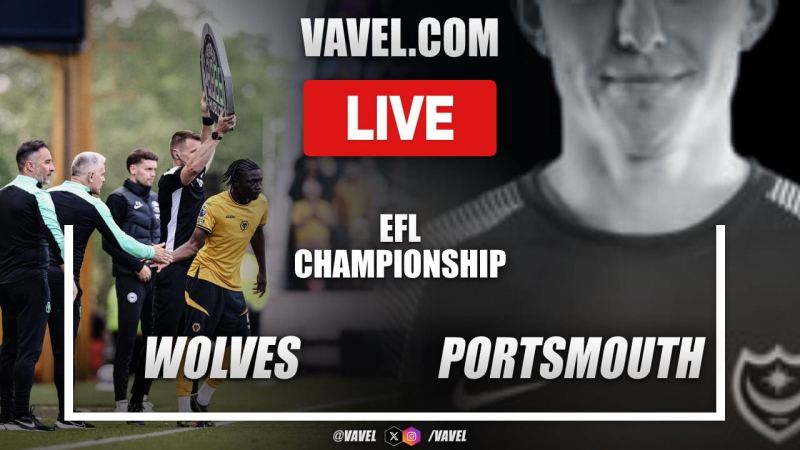 Wolves vs Portsmouth LIVE Score Updates in EFL Championship Match - Oct ...