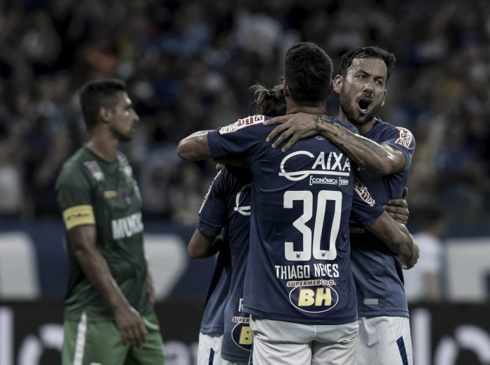 Cruzeiro vence Murici mais uma vez e se classifica para a quarta fase da Copa do Brasil