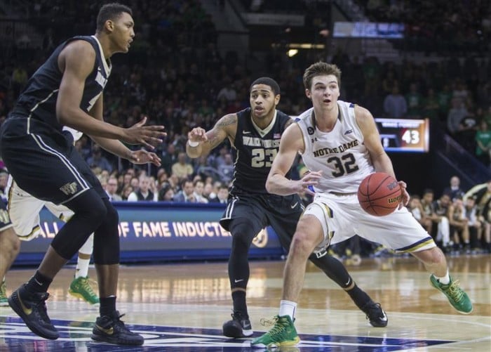 Notre Dame Fighting Irish - Wake Forest Demon Deacons Live Updates And Scores Of 2016 College Basketball (69-58)