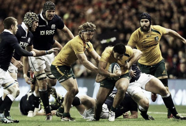 Copa Mundial de Rugby 2015: Australia y Escocia van por un lugar en semifinales
