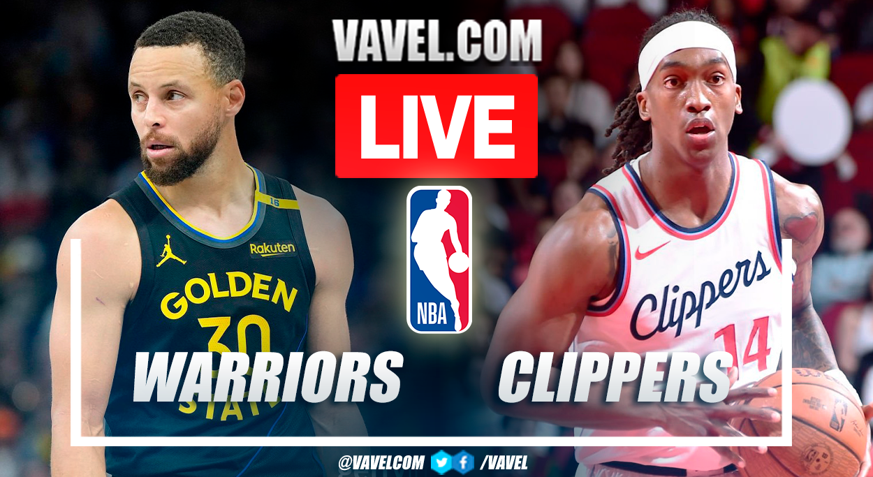 Warriors vs clippers live sale