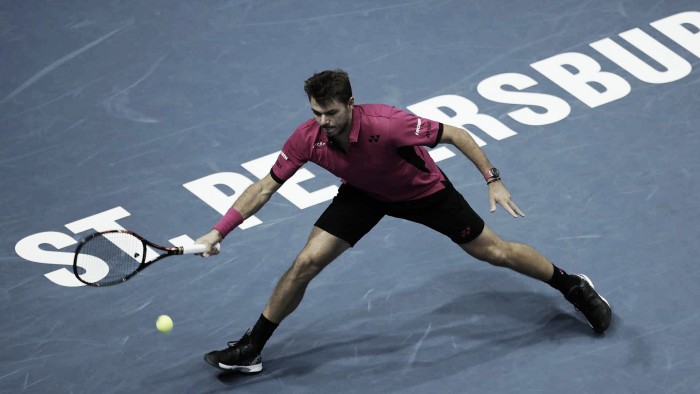 ATP St. Petersburg: Stan Wawrinka fights into semifinals