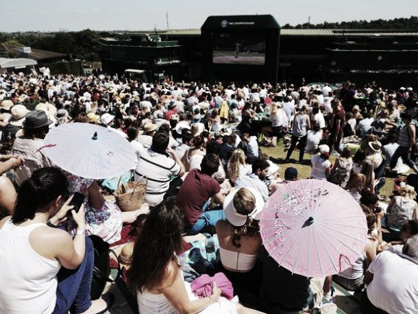 Wimbledon 2015: Hottest day ever recorded at the championships