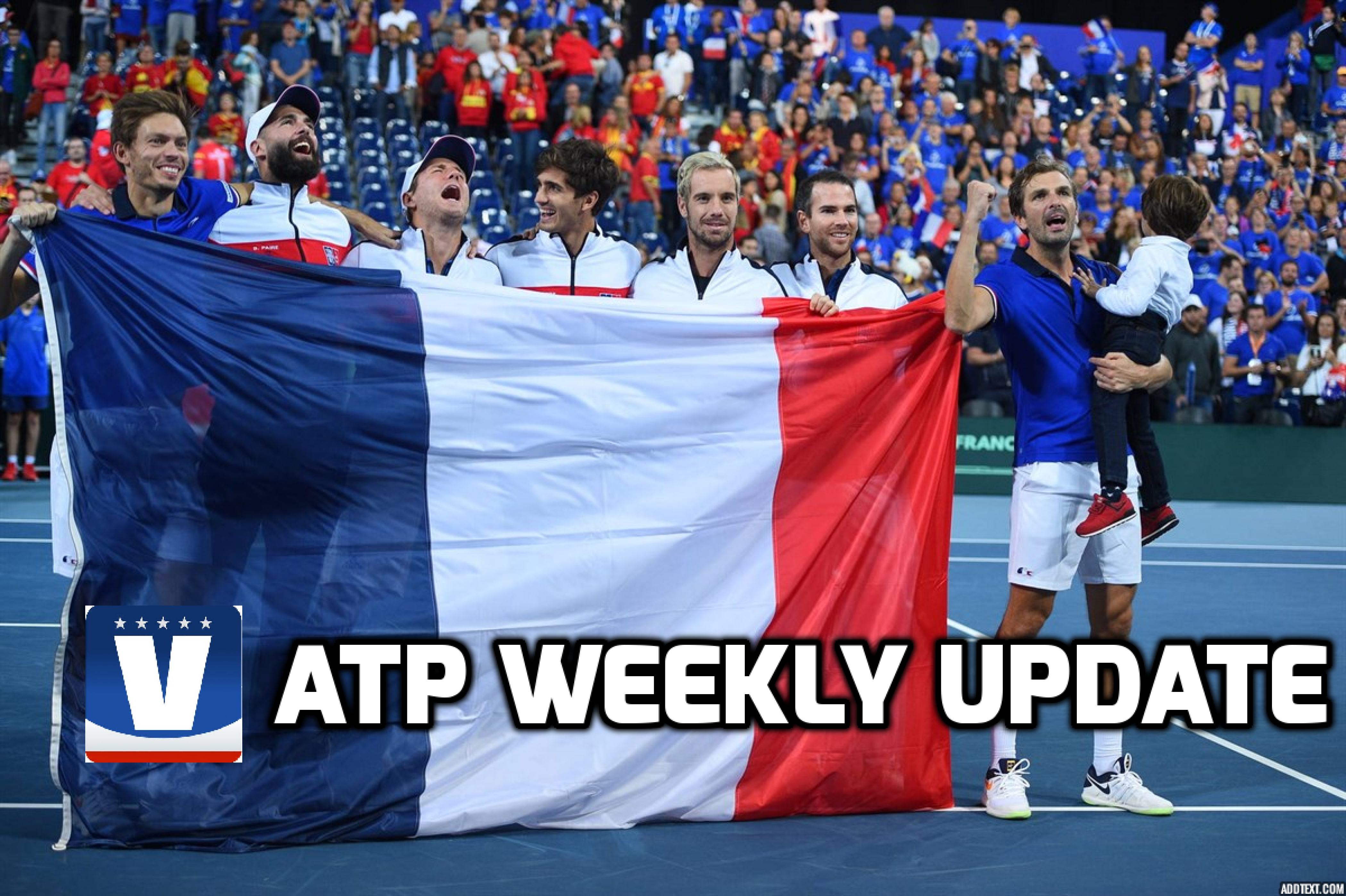 ATP Weekly Update week 37: France to go for back-to-back Davis Cup title against Croatia