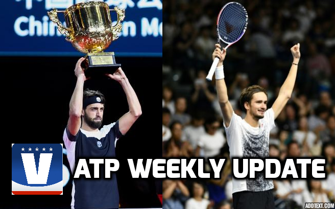 ATP Weekly Update week 40: Favourites stunned as Asian swing heats up